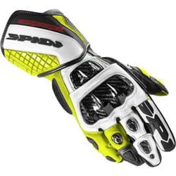 Spidi Carbo Track Evo Gants de moto, noir-jaune, taille XL pour Hommes