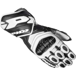 Spidi Carbo 7 Gants de moto, noir-blanc, taille S pour Hommes