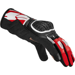 Spidi G-Warrior Gants de moto, noir-rouge, taille M pour Hommes