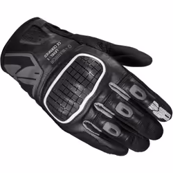 Spidi G-Warrior Gants de moto, noir-gris, taille M pour Hommes