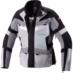 Spidi Alpentrophy H2Out Veste Textile moto, noir-gris, taille 3XL pour Hommes