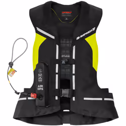 Spidi Air DPS Gilet airbag, noir-jaune, taille M pour Hommes