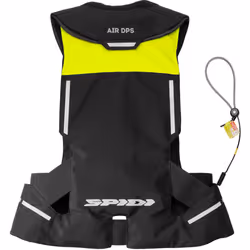 Spidi Air DPS Gilet airbag, noir-jaune, taille M pour Hommes