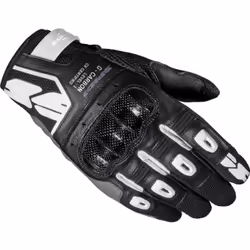 Spidi G-Carbon Gants de moto de dames, noir-blanc, taille XS pour Femmes