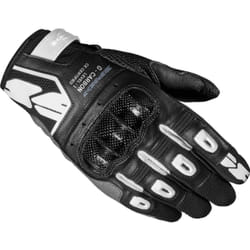 Spidi G-Carbon Gants de moto de dames, noir-blanc, taille XS pour Femmes