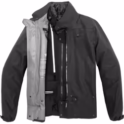 Spidi H2Out Allroad Veste textile de moto, noir-gris, taille M pour Hommes - Vue supplémentaire 5