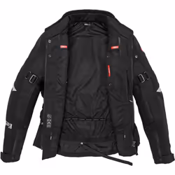 Spidi H2Out Allroad Veste textile de moto, noir-gris, taille 3XL pour Hommes