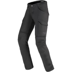 Spidi TexTech Pathfinder Cargo Pantalon textile moto, noir-gris, taille 33 pour Hommes