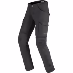Spidi TexTech Pathfinder Cargo Pantalon textile moto, noir-gris, taille 40 pour Hommes