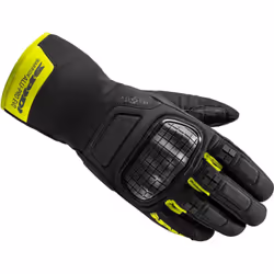Spidi Alu-Pro Evo Gants de moto, noir-jaune, taille S pour Hommes