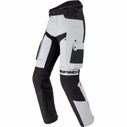 Spidi H2Out Allroad Pantalon textile de moto, noir-gris, taille L pour Hommes
