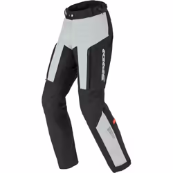 Spidi H2Out Outlander Pantalon textile de moto, noir-gris, taille 4XL pour Hommes