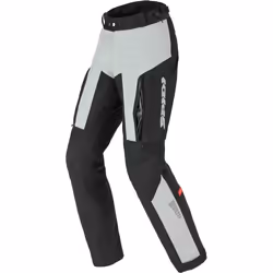 Spidi H2Out Outlander Pantalon textile de moto, noir-gris, taille 4XL pour Hommes