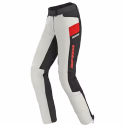 Spidi Voyager H2Out Pantalon Textil de moto de dames, noir-gris, taille XS pour Femmes