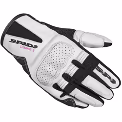 Spidi Charme 2 Gants de moto de dames, noir-blanc, taille M pour Femmes