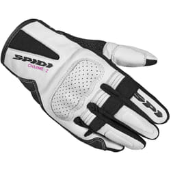 Spidi Charme 2 Gants de moto de dames, noir-blanc, taille M pour Femmes