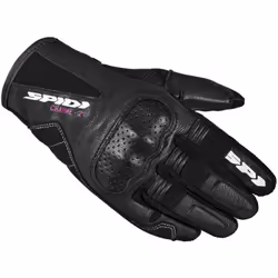 Spidi Charme 2 Gants de moto de dames, noir-blanc, taille XL pour Femmes