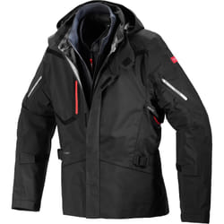Spidi H2Out Step-InArmor Mission-T Veste textile de moto, noir, taille M pour Hommes