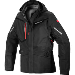 Spidi Mission-T Shield H2Out Step-InArmor Veste extérieure textile de moto, noir, taille M pour Hommes