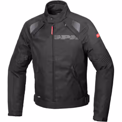 Spidi Flash Evo H2Out Veste textile de moto, noir, taille 2XL pour Hommes