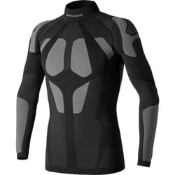 Spidi Seamless Chemise fonctionnelle, noir, taille S M pour Hommes