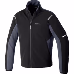 Spidi Mission-T SoftShell Veste fonctionnelle de couche intermédiaire, noir, taille L pour Hommes