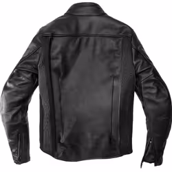Spidi Premium Veste en cuir de moto, noir, taille 58 pour Hommes