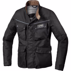 Spidi Originals Enduro Veste textile moto, noir, taille L pour Hommes