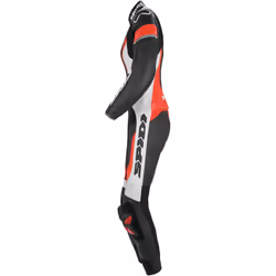 Spidi Laser Touring Deux pièces dames costume en cuir de moto, noir-blanc-rouge, taille 40 pour Femmes - Vue supplémentaire 5