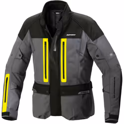 Spidi Traveller 3 H2Out Veste textile moto, noir-jaune, taille M pour Hommes