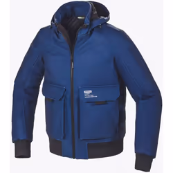 Spidi Metromover H2Out Veste textile moto, noir-bleu, taille 2XL pour Hommes