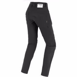 Spidi Pathfinder Cargo Pantalon textile de moto pour femmes, noir-gris, taille 26 - Vue supplémentaire 4