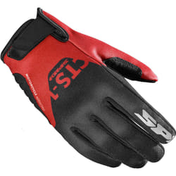 Spidi CTS-1 K3 Gants de moto, noir-rouge, taille XL pour Hommes