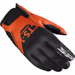 Spidi CTS-1 K3 Gants de moto, noir-orange, taille M pour Hommes