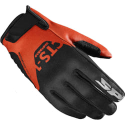 Spidi CTS-1 K3 Gants de moto, noir-orange, taille M pour Hommes
