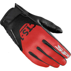 Spidi CTS-1 Gants de moto de dames, noir-rouge, taille S pour Femmes