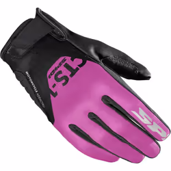 Spidi CTS-1 Gants de moto de dames, noir-rose, taille L pour Femmes