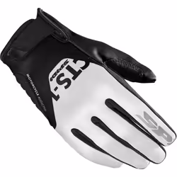 Spidi CTS-1 Gants de moto de dames, noir-blanc, taille XS pour Femmes