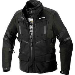 Spidi 4 Season Evo H2Out Veste textile moto, noir-vert, taille 4XL pour Hommes