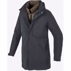 Spidi Beta Evo Primaloft Veste textile moto, noir-gris, taille M pour Hommes