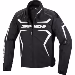 Spidi Sportmaster H2Out Veste textile moto, noir-blanc, taille L pour Hommes