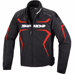 Spidi Sportmaster H2Out Veste textile moto, noir-rouge, taille S pour Hommes