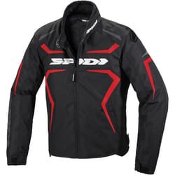 Spidi Sportmaster H2Out Veste textile moto, noir-rouge, taille S pour Hommes