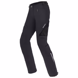 Spidi Stretch Tex Women Pantalon Textile moto, noir, taille L pour Femmes