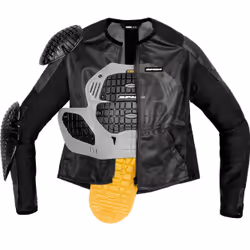 Spidi Base-1 Armor Veste protectrice, noir, taille M pour Hommes