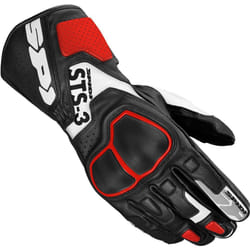 Spidi STS-R3 Gants de moto, noir-rouge, taille XL pour Hommes