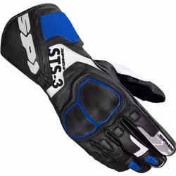 Spidi STS-R3 Gants de moto, noir-bleu, taille XL pour Hommes