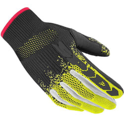 Spidi X-Knit Gants de moto, noir-jaune, taille L pour Hommes