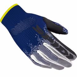Spidi X-Knit Gants de moto, gris-bleu, taille XL pour Hommes