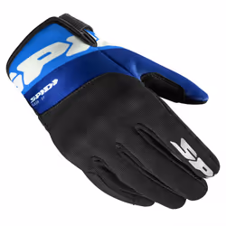 Spidi Flash-KP Gants de moto Tex, noir-bleu, taille S pour Hommes